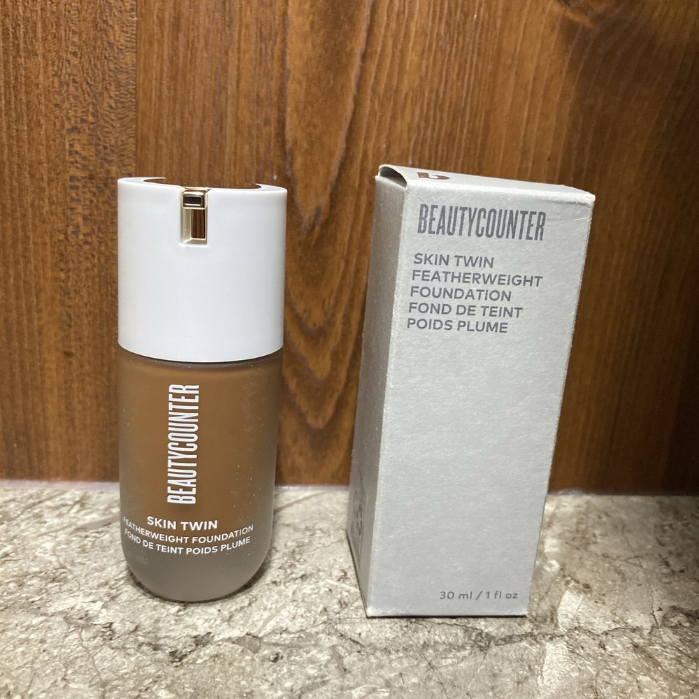 BeautyCounter Skin Twin Featherweight Foundation 1 Fl Oz Deep 620 new in box